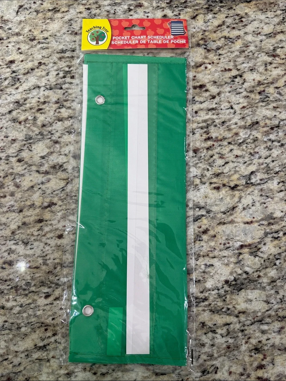 Teaching Tree Pocket Chart Scheduler Classroom Organizer Hanging Green Chart